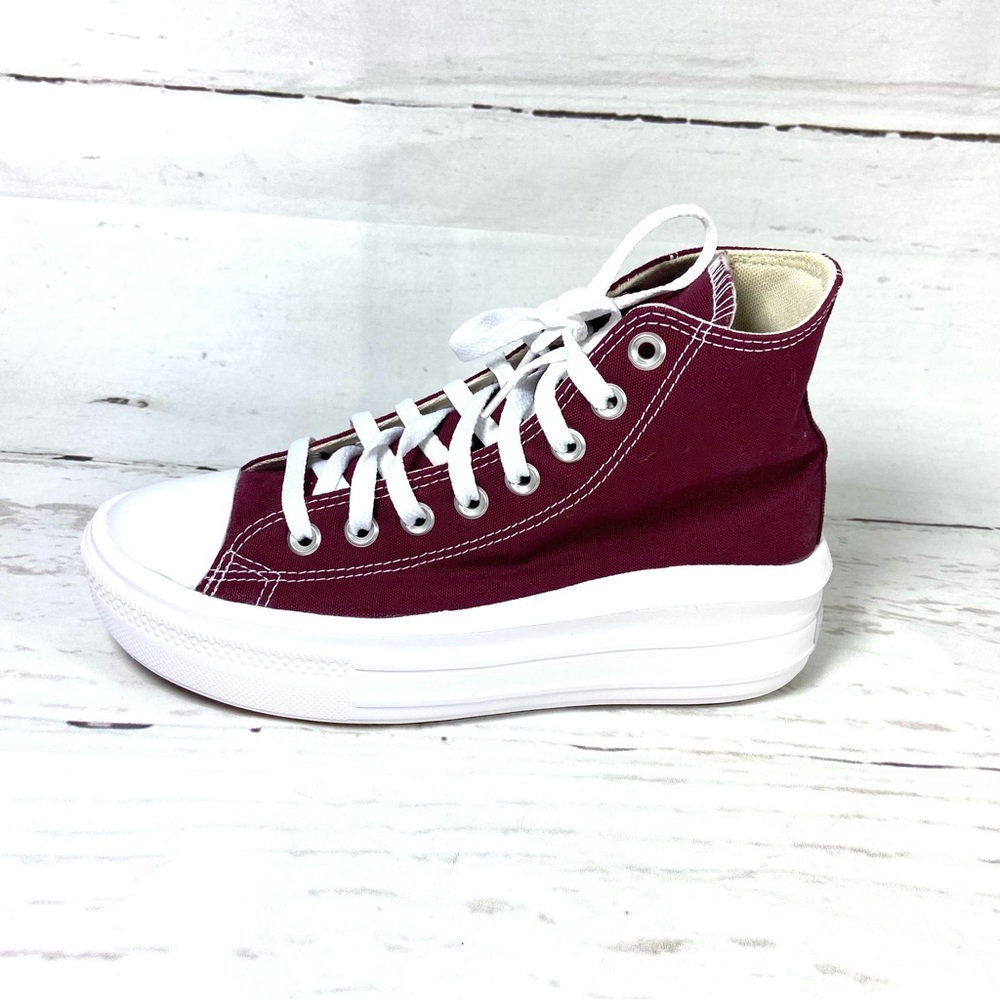 Converse Women’s CTAS Move Hi Chuck Taylor Platform Lace Chunky Shoes‎ Size 8